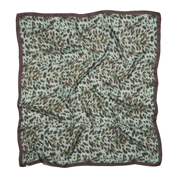 BECK SØNDERGAARD - LEOLA TABY SIA SCARF | AQUA GRAY
