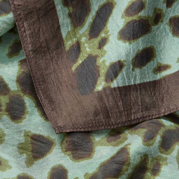 BECK SØNDERGAARD - LEOLA TABY SIA SCARF | AQUA GRAY