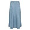 CO COUTURE - TILLY ANYA PLEAT SKIRT | FADE DENIM