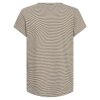MOS MOSH - CAMPA O-SS STRIPE TEE | BURNT OLIVE