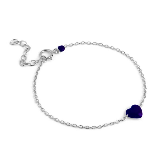 ENAMEL COPENHAGEN - AMORE BRACELET | S/INDIGO
