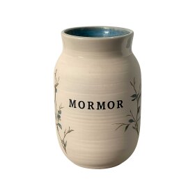 STINEMEI KERAMIK - PERSONLIG VASE | MORMOR/BLÅ/BLÅGREN