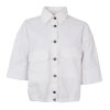BLACK COLOUR - IZZY JACKET | OFF WHITE BLACK COLOUR - IZZY JACKET | OFF WHITE