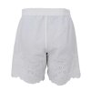 BLACK COLOUR - AGNETA LACE SHORTS | OFF WHITE