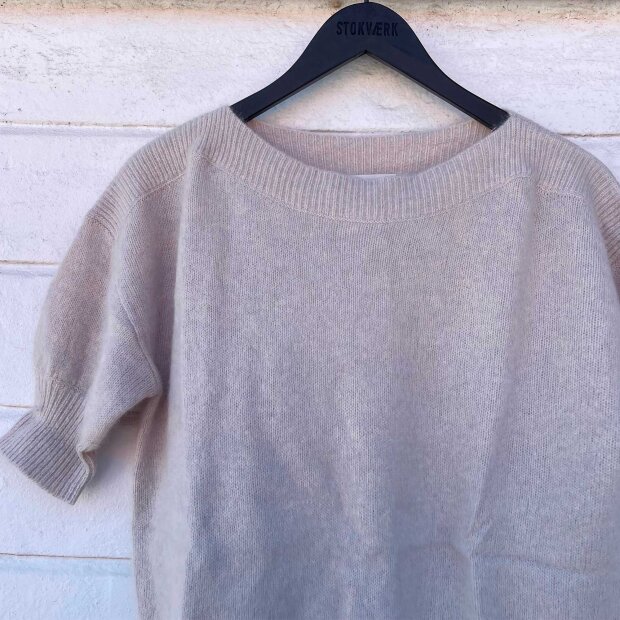 SIX AMES - MOI SWEATER | SILVER WHITE MELANGE
