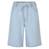 SECOND FEMALE - MARSEILLES SHORTS | LIGHT BLUE STRIPE