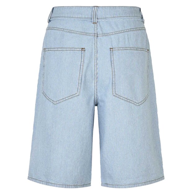 SECOND FEMALE - MARSEILLES SHORTS | LIGHT BLUE STRIPE