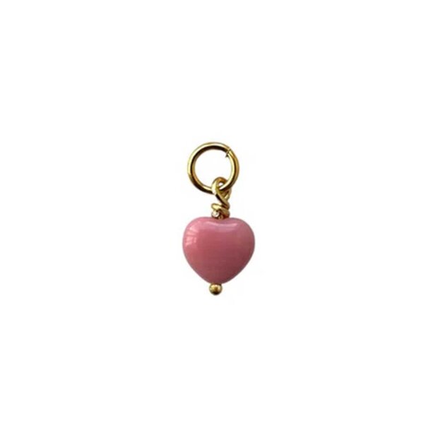 PICO - FRENCH PETITE HEART PENDANT | FG/ROSE