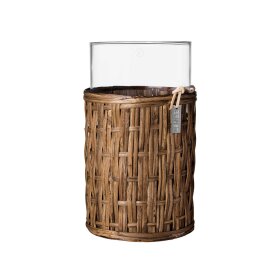 ERNST - VASE I MØRK KURV