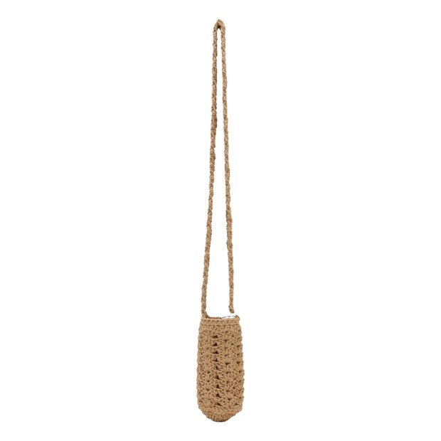 MOSHI MOSHI MIND - CROCHET BOTTLE HOLDER | SAND