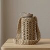 MOSHI MOSHI MIND - CROCHET BOTTLE HOLDER | SAND