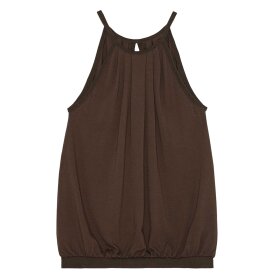MOSHI MOSHI MIND - 25 ROBYN TOP | DARK BROWN