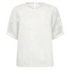 CO COUTURE - NOVIN EMB SS BLOUSE | OFF WHITE CO COUTURE - NOVIN EMB SS BLOUSE | OFF WHITE