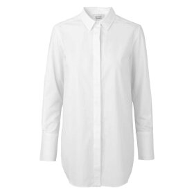 SECOND FEMALE - LARKIN LS CLASSIC SHIRT | WHITE ALYSSUM