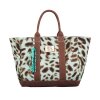 BECK SØNDERGAARD - LEOLA CANVAS CAMILLA BAG | AQUA GRAY