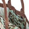 BECK SØNDERGAARD - LEOLA CANVAS CAMILLA BAG | AQUA GRAY
