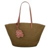 BECK SØNDERGAARD - STRAWLY LUCA BAG | GREEN MOSS