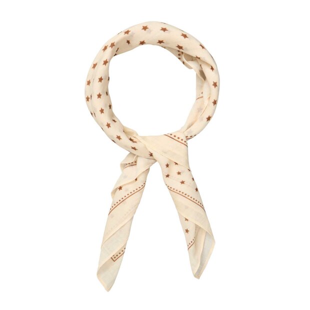 BECK SØNDERGAARD - STARLIA COTTA SCARF | BIRCH WHITE