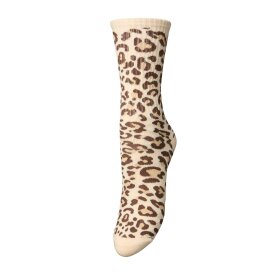BECK SØNDERGAARD - LEOLA COTTA SOCK | SEMOLINA BEIGE