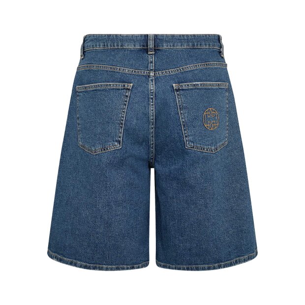 LEVETE ROOM - RILLO 5 SHORTS | SEA BLUE