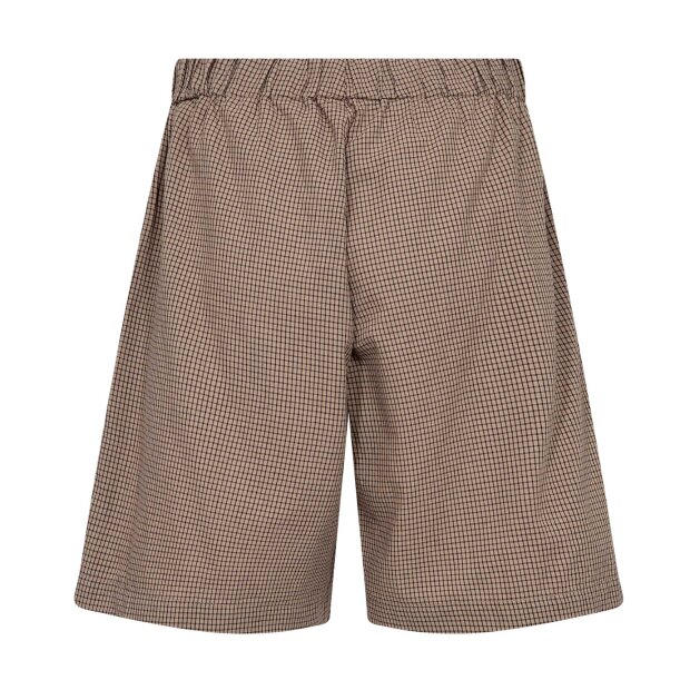 LEVETE ROOM - RONIA 2 SHORTS | FOSSIL COMBI