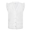 LEVETE ROOM - ROSY 2 BLOUSE | WHITE
