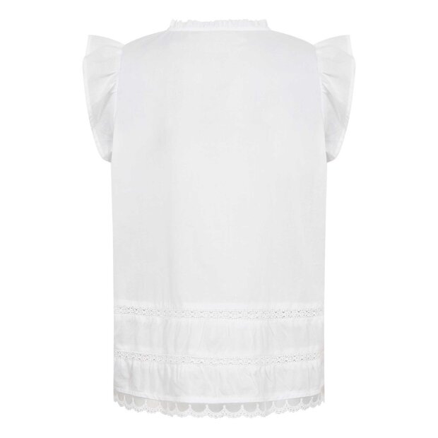 LEVETE ROOM - ROSY 2 BLOUSE | WHITE