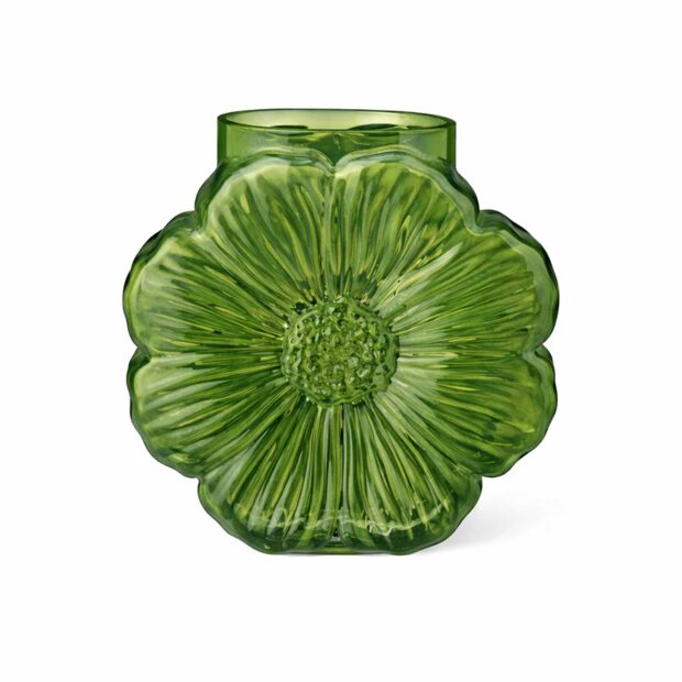IB LAURSEN - BLOMSTERFORMET VASE | GRØN