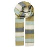 BECK SØNDERGAARD - STRIBELLA COWEA SCARF | BOA GREEN
