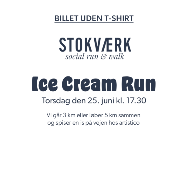 STOKVÆRK - SOCIAL RUN 25. JUNI 2026