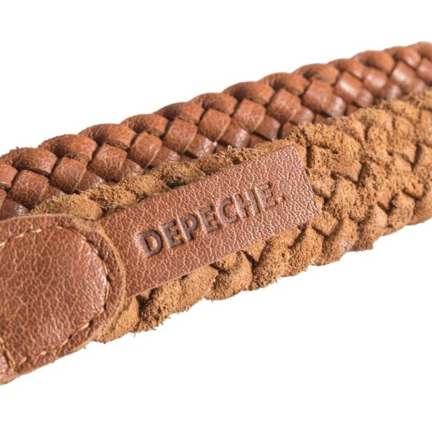DEPECHE - NARROW BELT | COGNAC
