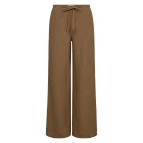 IVY COPENHAGEN - VIOLET LINEN PANTS | DESERT
