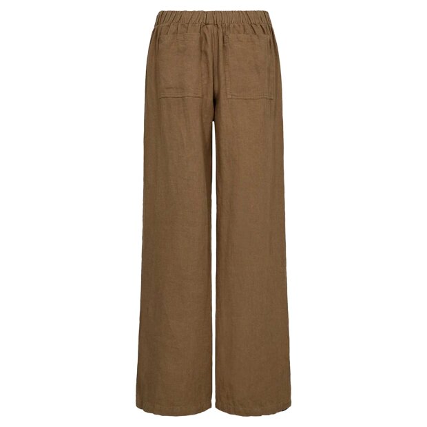 IVY COPENHAGEN - VIOLET LINEN PANTS | DESERT