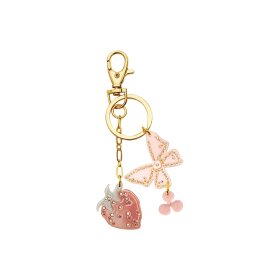 MAANESTEN - BERI KEYCHAIN CRANBERRY