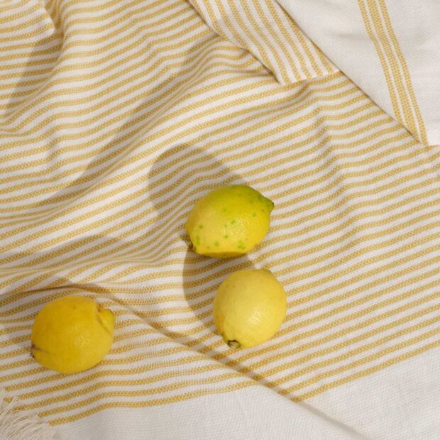 COMPLIMENTS - MAGGIORE TOWEL | YELLOW