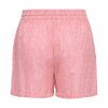JDY - MILA LINEN HW SHORTS | CALYPSO CORAL JDY - MILA LINEN HW SHORTS | CALYPSO CORAL