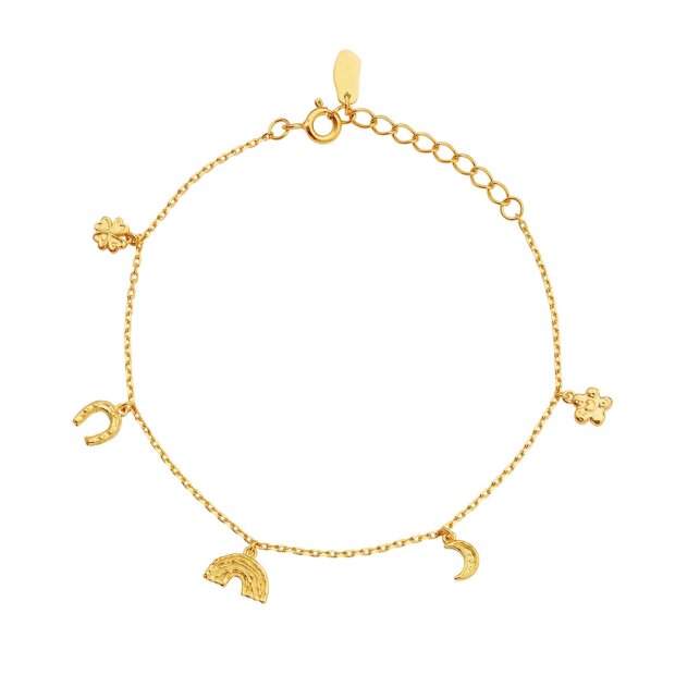 MAANESTEN - LUCKY CHARM BRACELET | FORGYLDT
