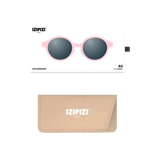 IZIPIZI - BABY SOLBRILLER 0-3 ÅR | PASTEL PINK