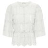 JDY - JOJO 3/4 ANGLAISE SHIRT | CLOUD DANCER JDY - JOJO 3/4 ANGLAISE SHIRT | CLOUD DANCER