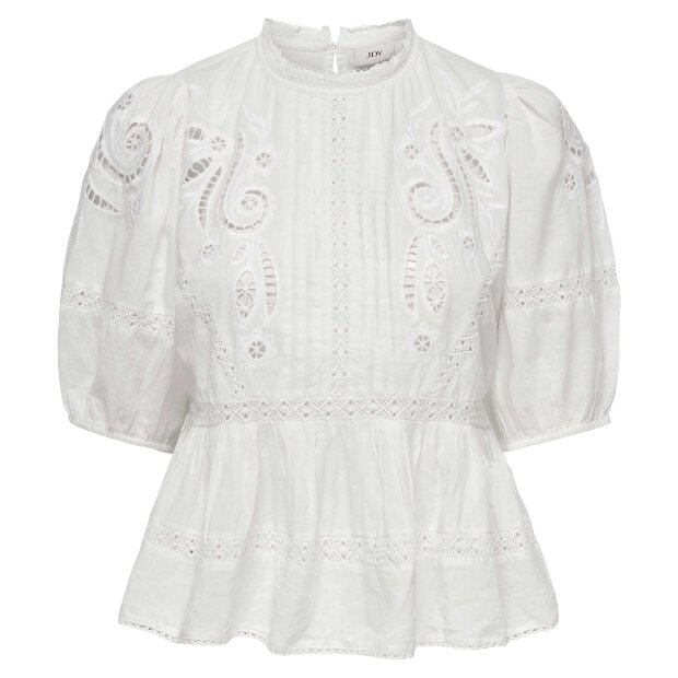 JDY - STARRY 2/4 LACE TOP | WHITE