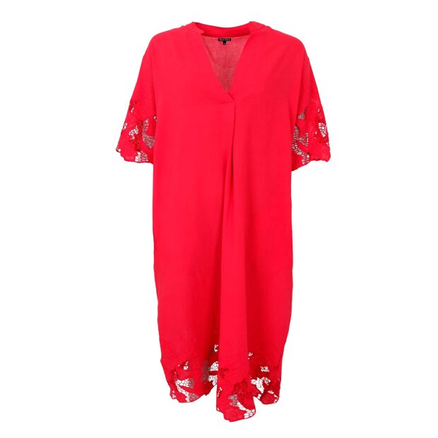BLACK COLOUR - MADICKEN LONG DRESS | RED