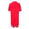 BLACK COLOUR - MADICKEN LONG DRESS | RED BLACK COLOUR - MADICKEN LONG DRESS | RED