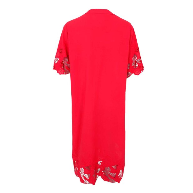 BLACK COLOUR - MADICKEN LONG DRESS | RED