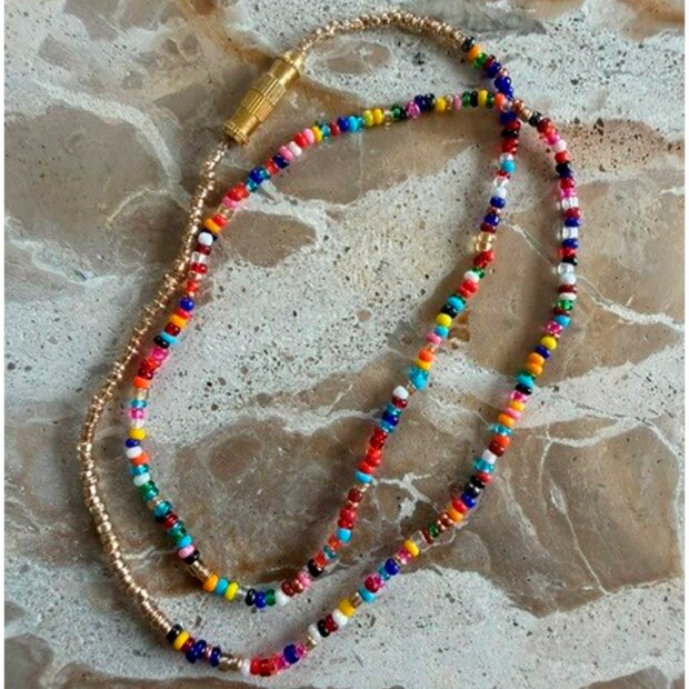 ANNAVII - ANA NECKLACE | MULTI 101