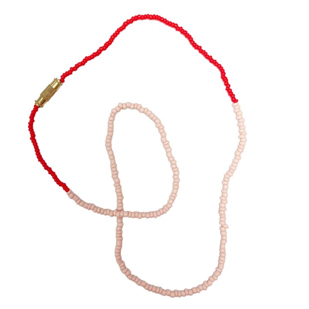 ANNAVII - ANA NECKLACE | ROSA/CORAL