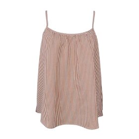 BLACK COLOUR - CATHERINE STRAP TOP | CAMEL