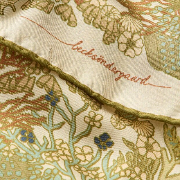 BECK SØNDERGAARD - CORALLO SIA SCARF | GREEN MOSS