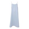 BLACK COLOUR - CATHERINE STRAP DRESS | LT. BLUE