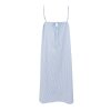 BLACK COLOUR - CATHERINE STRAP DRESS | LT. BLUE