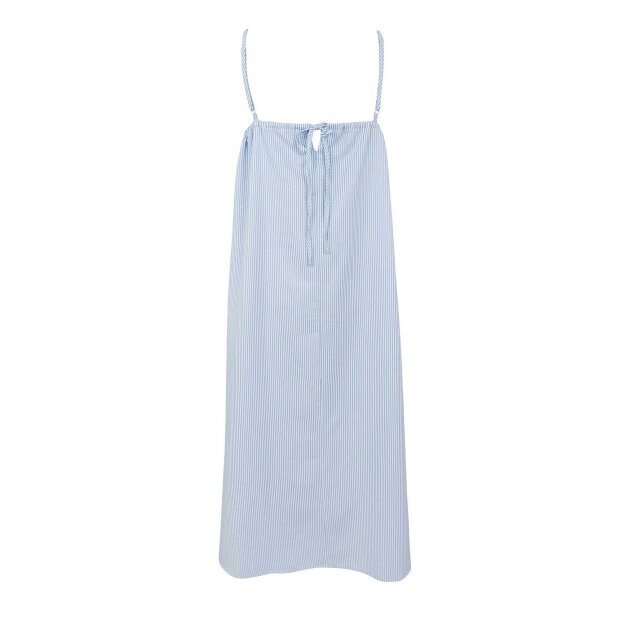 BLACK COLOUR - CATHERINE STRAP DRESS | LT. BLUE